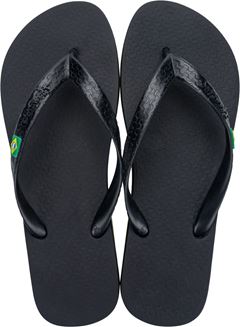 Sandalia Ipanema Brasil Adulto Preto/Preto 39/40