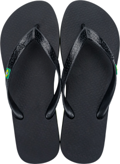 Sandalia Ipanema Brasil Adulto Preto/Preto 39/40