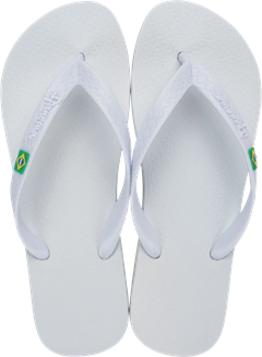 Sandalia Ipanema Brasil Adulto Branco/Branco 39/40