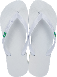 Sandalia Ipanema Brasil Adulto Branco/Branco 41/42