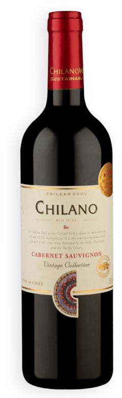 Vinho Chileno Chilano Cabernet Sauvignon 750ml