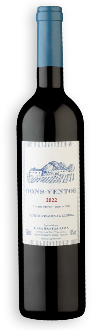 Vinho Portugues Bons Ventos Tinto 750ml