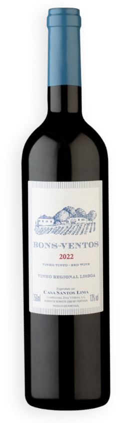 Vinho Portugues Bons Ventos Tinto 750ml
