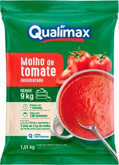 Molho De Tomate Qualimax Desidratado Sachet 1,1kg