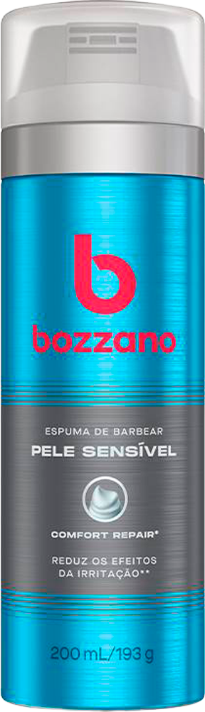Espuma De Barbear Bozzano Pele Sensivel 193g