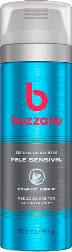 Espuma De Barbear Bozzano Pele Sensivel 193g