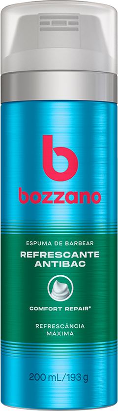 Espuma De Barbear Bozzano Refrescancia 193g