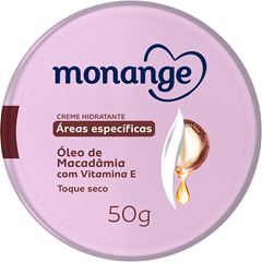 Creme Corporal Monange Areas Especificas Macadamia 50g