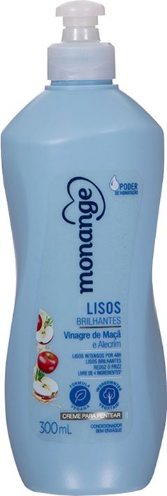 Creme De Pentear Monange Liso Brilhante 300ml