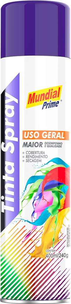 Tinta Spray Mundial Prime Azul Escuro 400ml