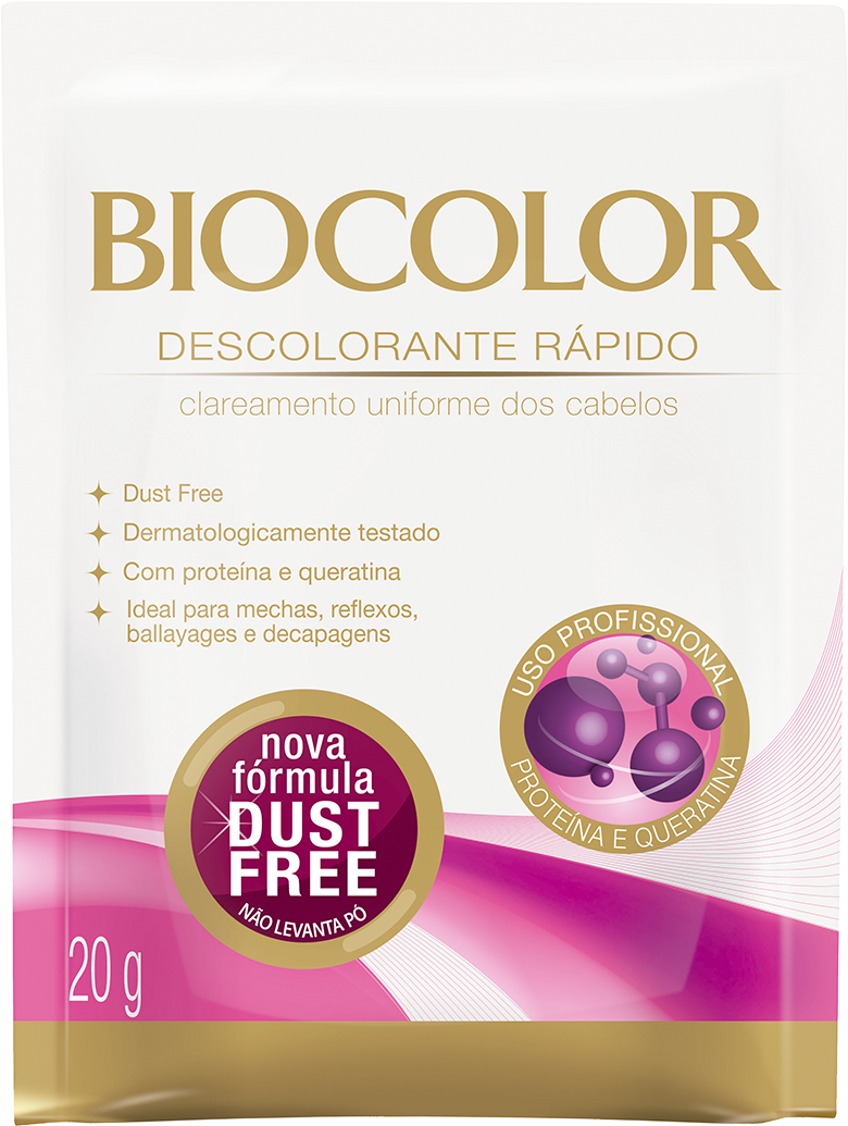 Descolorante Biocolor Po Proteina E Queratina 20g