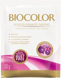 Descolorante Biocolor Po Proteina E Queratina 50g