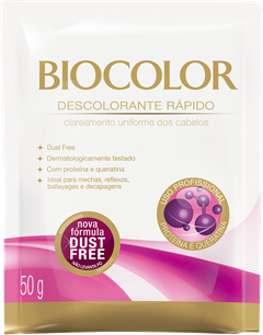 Descolorante Biocolor Po Proteina E Queratina 50g