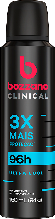 Desodorante Aerossol Bozzano Clinical Ultra Cool 94g