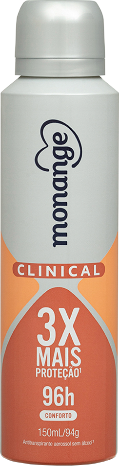 Desodorante Aerossol Monange Clinical Conforto 94g