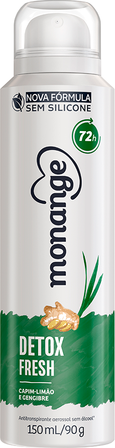 Desodorante Aerossol Monange Detox Fresh 90g