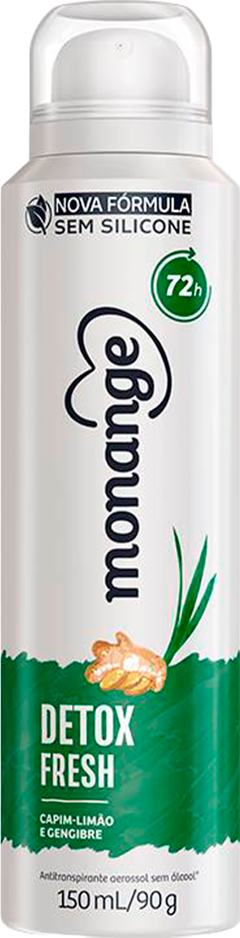 Desodorante Aerossol Monange Detox Fresh 150ml