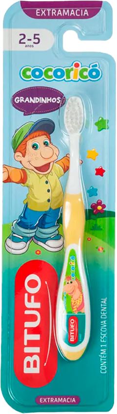 Escova Dental Infantil Bitufo Cocorico