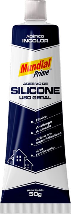 Silicone Mundial Prime Incolor 50g