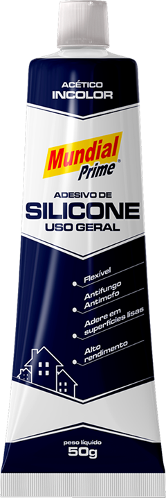 Silicone Mundial Prime Incolor 50g
