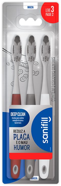 Escova Dental Sanifill Deep Clean Lv3 Pg2