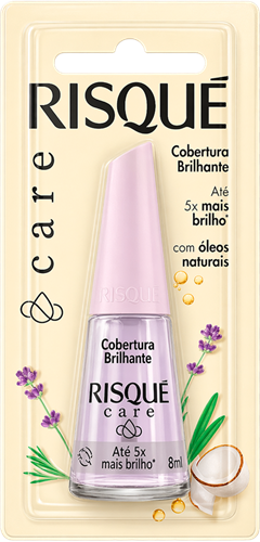 Esmalte Risque Cobertura Brilhante Care 6un