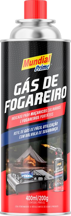 Gas Macarico Mundial Prime 400ml
