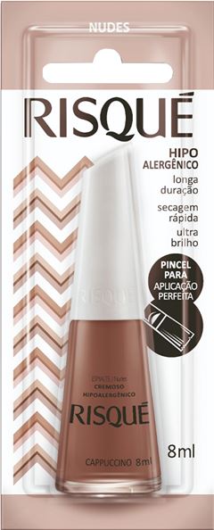Esmalte Risque Cremoso Cappuccino 6un