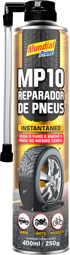 Reparador De Pneus Spray Mundial Prime 400ml