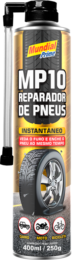 Reparador De Pneus Spray Mundial Prime 400ml