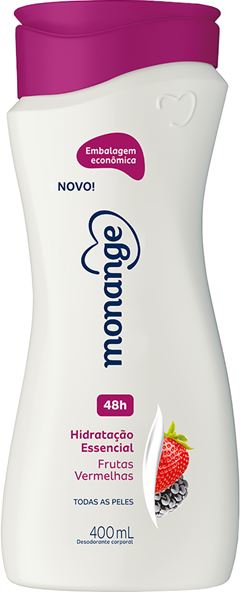 Locao Hidratante Monange Frutas Vermelhas 400ml