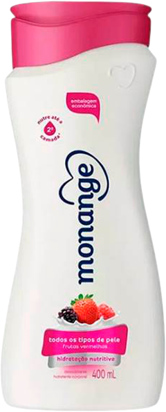 Locao Hidratante Monange Frutas Vermelhas 400ml