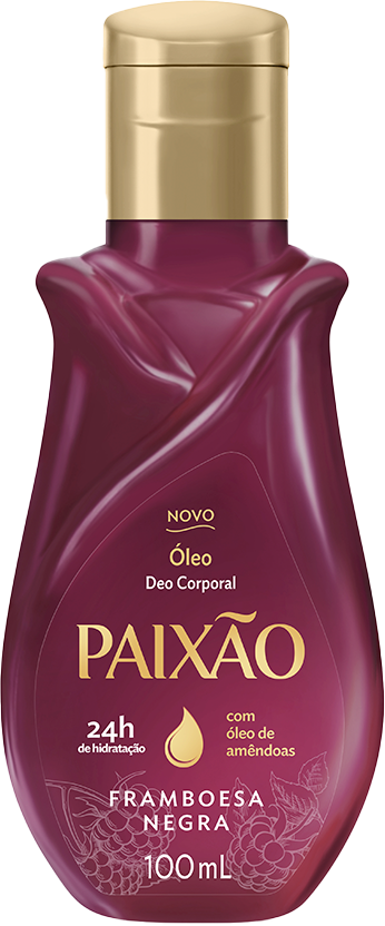 Oleo Corporal Paixao Framboesa Negra 100ml