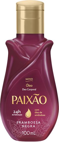 Oleo Corporal Paixao Framboesa Negra 100ml