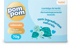 Sabonete Infantil Pom Pom Hidratante 70g