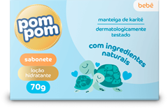 Sabonete Infantil Pom Pom Hidratante 70g