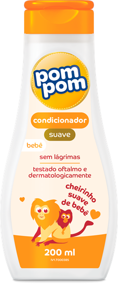 Condicionador Infantil Pom Pom Suave 200ml
