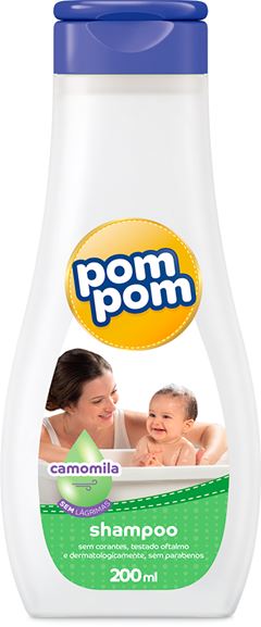 Shampoo Infantil Pom Pom Camomila 200ml