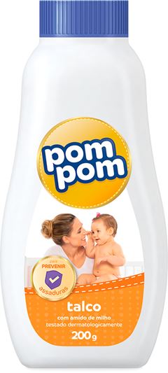 Talco Infantil Pom Pom 200g