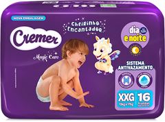 Fralda Cremer Jumbo Xxg 16un