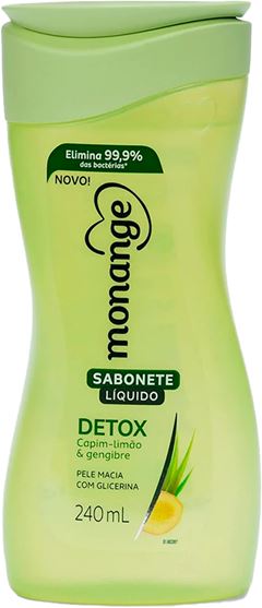 Sabonete Liquido Monange Detox 240ml