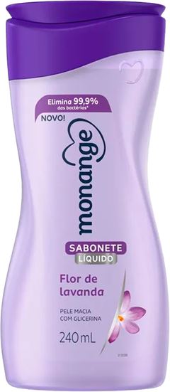 Sabonete Liquido Monange Lavanda 240ml