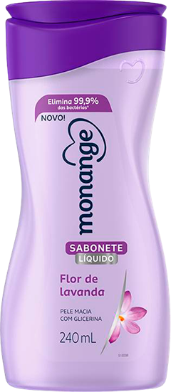 Sabonete Liquido Monange Lavanda 240ml