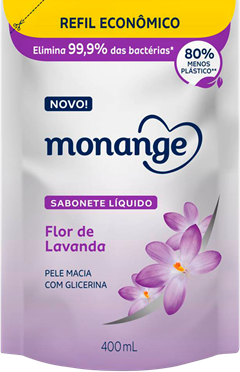 Sabonete Liquido Monange Lavanda Refil 400ml
