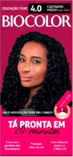 Tintura Biocolor Castanho Medio 4.0