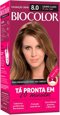 Tintura Biocolor Louro Claro 8.0