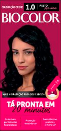 Tintura Biocolor Preto Fundamental 1.0