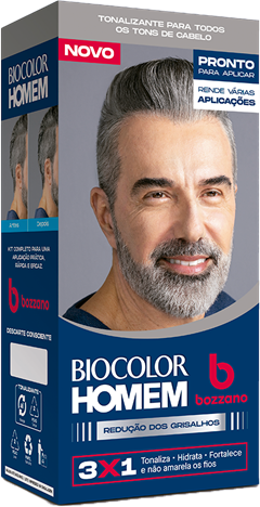 Tonalizante Masculino Biocolor Grisalho