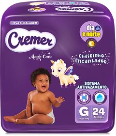 Fralda Cremer Jumbo G 24un