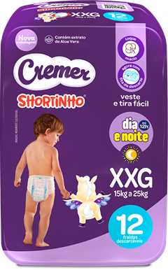 Fralda Cremer Pants Jumbinho Xxg 12un